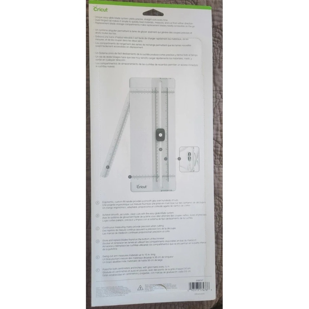 Cricut 12" Portable Trimmer 2006747 Easy-Glide System Brand New, Factory Sealed